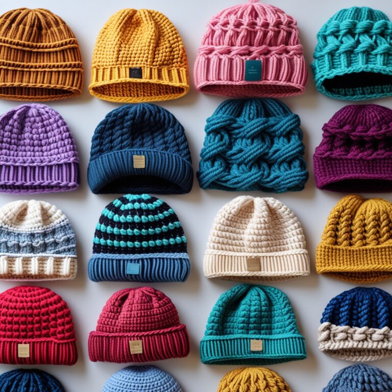 Free Crochet Beanie Patterns: 20+ Cozy Designs for Beginners & Experts