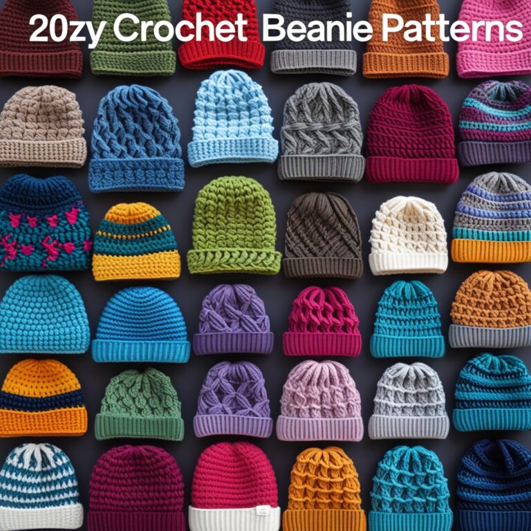 Crochet Hat Patterns: 20+ Free & Easy Designs for Beginners & Experts