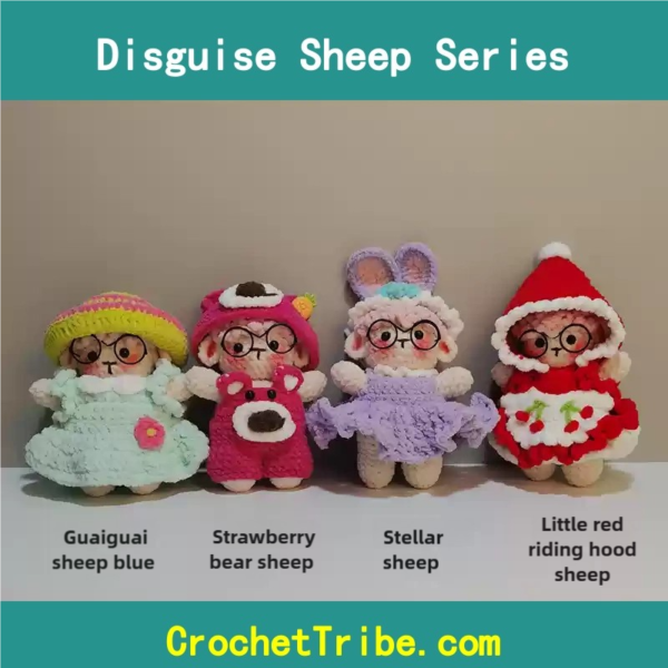 Disguise Sheep Series 2: 100% Handmade Collectibles for Unique Charm