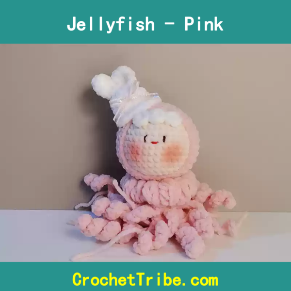 Handmade Pink Jellyfish Décor – 100% Unique Artisan Craftsmanship