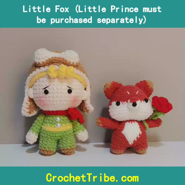 Handmade Little Fox Figurine – Perfect Companion to The Little Prince