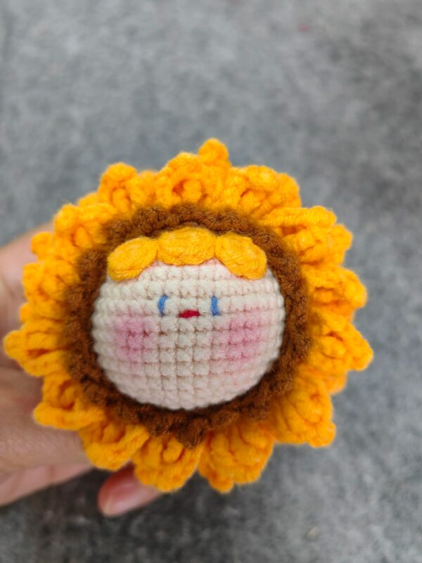 Handmade Crochet Dango Keychain: Cute Knitted Plushie Gift - Image 79