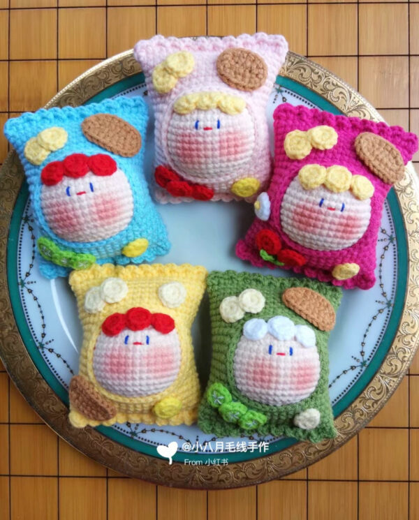 Handmade Crochet Dumpling Gifts – Adorable, Customizable Keepsakes for Birthdays, Valentine’s Day & Special Occasions - Image 58