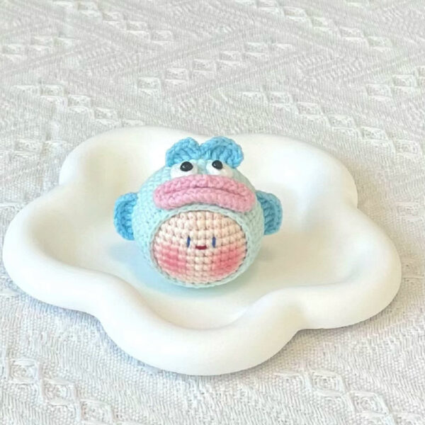 Adorable Handmade Crochet Dumpling Keychains – Perfect DIY Gift for Birthdays, Valentine’s, and Special Occasions - Image 23