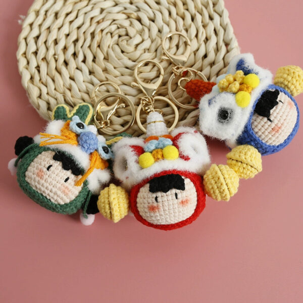 Custom Handmade Yarn Kirby Dumpling Ornaments – Adorable, Personalized Holiday Gifts for Couples & Festive Decor - Image 39