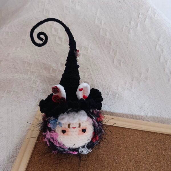 Handcrafted Wizard of Oz Crochet Doll Ornament – Unique Green Adventure Gift for Friends & Fans - Image 11