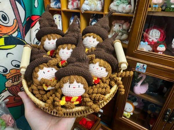 Custom Handmade Yarn Kirby Dumpling Ornaments – Adorable, Personalized Holiday Gifts for Couples & Festive Decor - Image 5