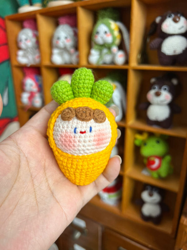 Handmade Crochet Dango Keychain – Adorable New Year Gift for Couples with Unique Designs & Whimsical Charm - Image 31