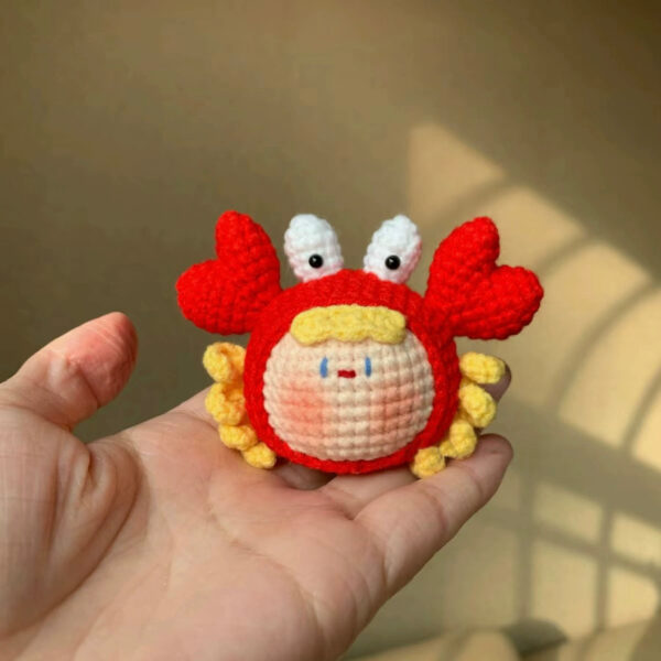 Adorable Handmade Crochet Dumpling Keychains – Perfect DIY Gift for Birthdays, Valentine’s, and Special Occasions - Image 19