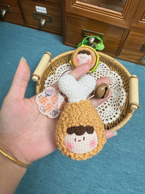 Custom Handmade Yarn Kirby Dumpling Ornaments – Adorable, Personalized Holiday Gifts for Couples & Festive Decor - Image 45