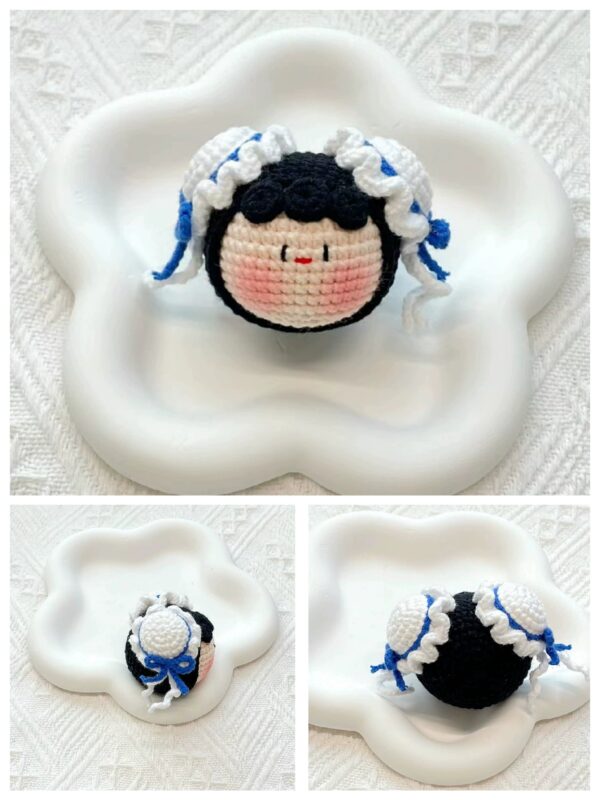 Handmade Crochet Dango Keychain – Adorable New Year Gift for Couples with Unique Designs & Whimsical Charm - Image 23