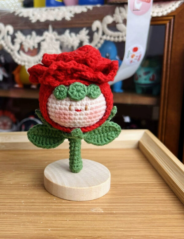 Handmade Crochet Dango Keychain – Adorable New Year Gift for Couples with Unique Designs & Whimsical Charm - Image 8