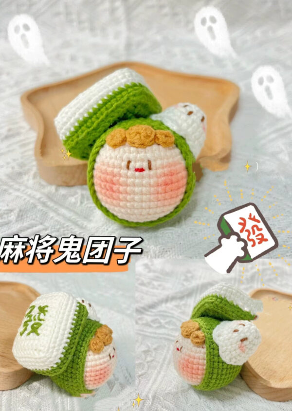 Custom Handmade Yarn Kirby Dumpling Ornaments – Adorable, Personalized Holiday Gifts for Couples & Festive Decor - Image 28
