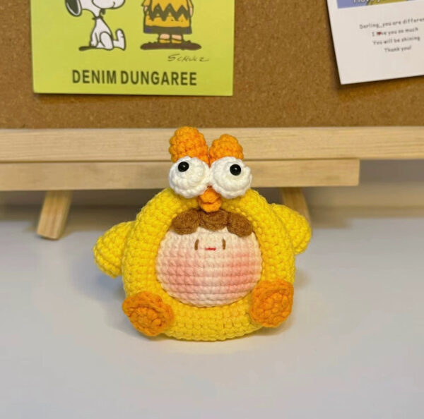 Adorable Handmade Crochet Dumpling Keychains – Perfect DIY Gift for Birthdays, Valentine’s, and Special Occasions - Image 58