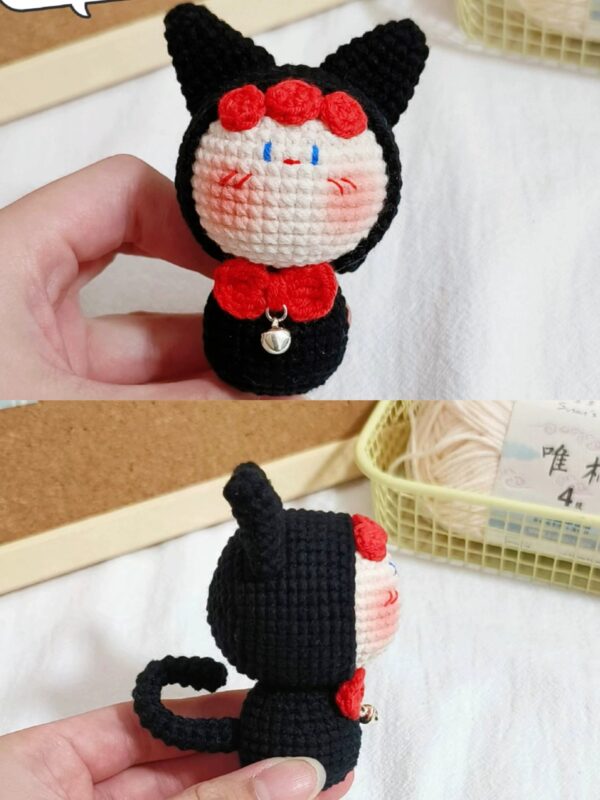 Custom Handmade Yarn Kirby Dumpling Ornaments – Adorable, Personalized Holiday Gifts for Couples & Festive Decor - Image 47
