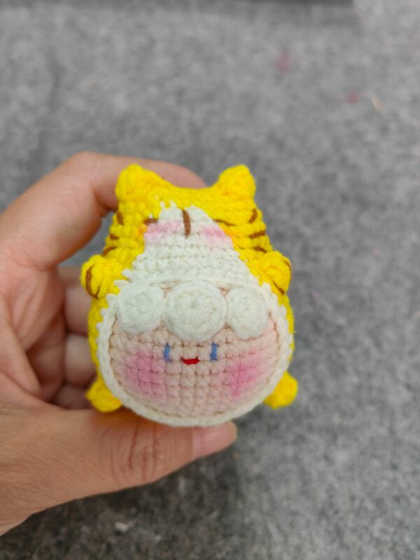 Handmade Crochet Dango Keychain: Cute Knitted Plushie Gift - Image 84