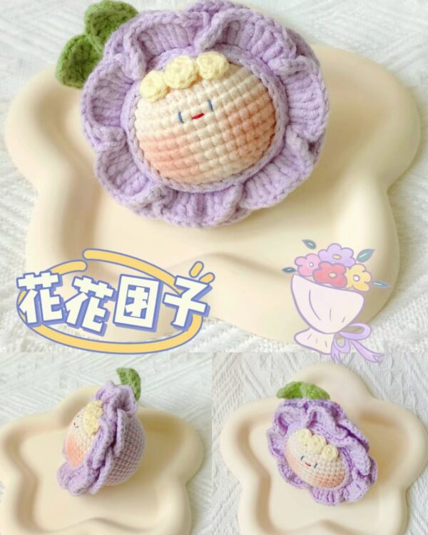 Adorable Handmade Crochet Dumpling Keychains – Perfect DIY Gift for Birthdays, Valentine’s, and Special Occasions - Image 36