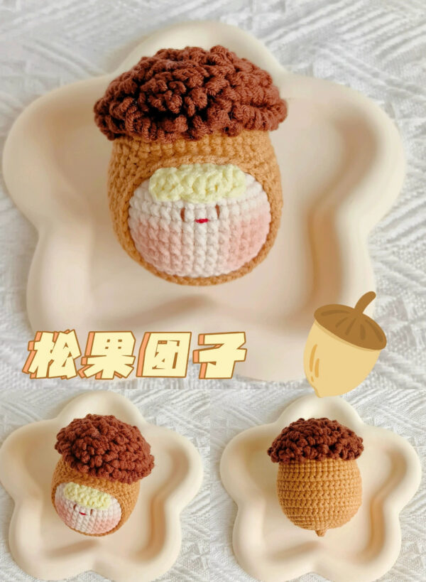 Custom Handmade Yarn Kirby Dumpling Ornaments – Adorable, Personalized Holiday Gifts for Couples & Festive Decor - Image 22