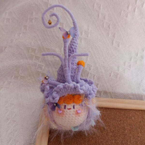Handcrafted Wizard of Oz Crochet Doll Ornament – Unique Green Adventure Gift for Friends & Fans - Image 9