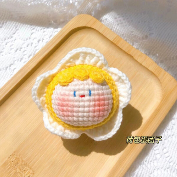 Adorable Handmade Crochet Dumpling Keychains – Perfect DIY Gift for Birthdays, Valentine’s, and Special Occasions - Image 55