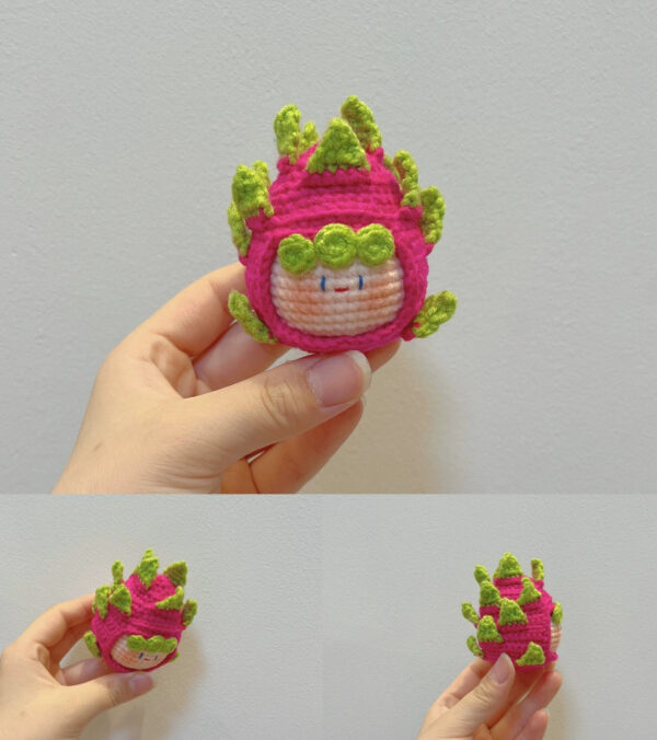 Handmade Crochet Dango Keychain – Adorable New Year Gift for Couples with Unique Designs & Whimsical Charm - Image 42
