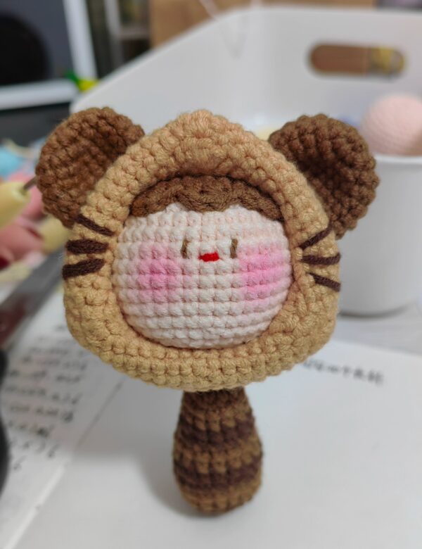 Handmade Crochet Dango Keychain: Cute Knitted Plushie Gift - Image 86