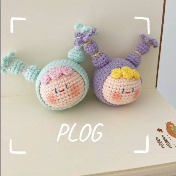 Adorable Handmade Crochet Dumpling Keychains – Perfect DIY Gift for Birthdays, Valentine’s, and Special Occasions - Image 26