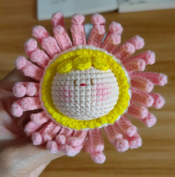 Handmade Crochet Dango Keychain: Cute Knitted Plushie Gift - Image 12