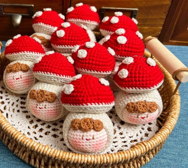 Handmade Crochet Dango Keychain – Adorable New Year Gift for Couples with Unique Designs & Whimsical Charm - Image 21