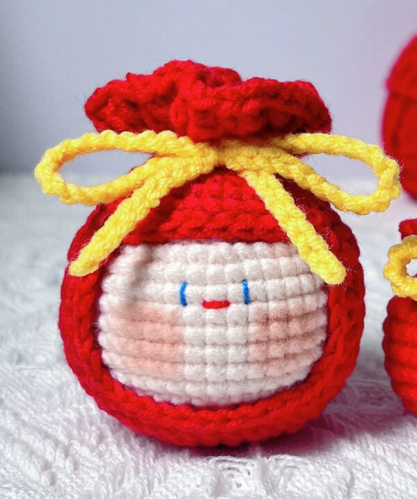 Handmade Crochet Dango Keychain – Adorable New Year Gift for Couples with Unique Designs & Whimsical Charm - Image 41