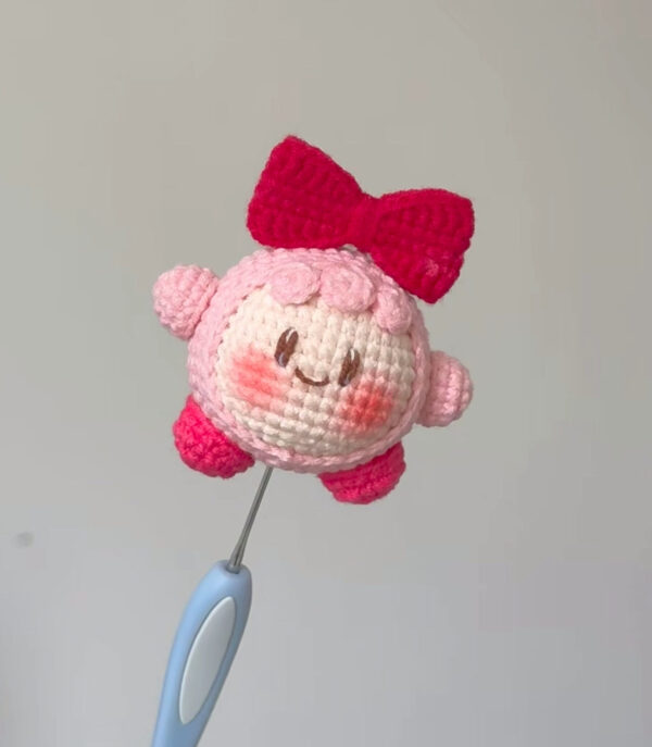 Custom Handmade Yarn Kirby Dumpling Ornaments – Adorable, Personalized Holiday Gifts for Couples & Festive Decor - Image 17