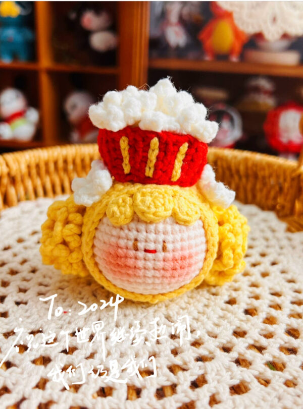 Handmade Crochet Dango Keychain – Adorable New Year Gift for Couples with Unique Designs & Whimsical Charm - Image 15