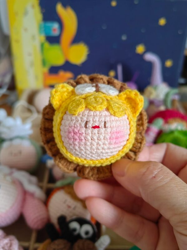 Handmade Crochet Dango Keychain: Cute Knitted Plushie Gift - Image 55