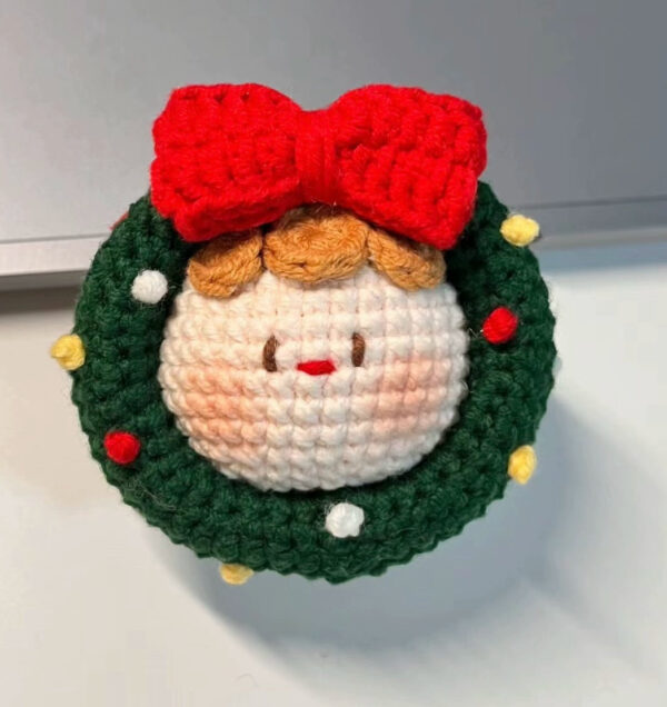 Handcrafted DIY Christmas Tree Dango Keychains – Adorable Crochet Gifts for a Festive Holiday Touch - Image 5