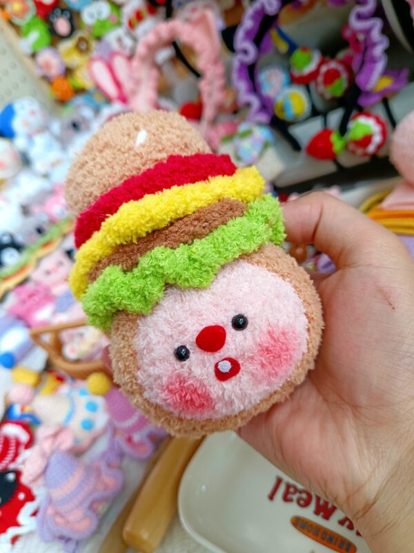 Handcrafted Ruby Dango Keychain – Adorable Crochet Decor with Playful Disguises for Unique Gifting & Collecting