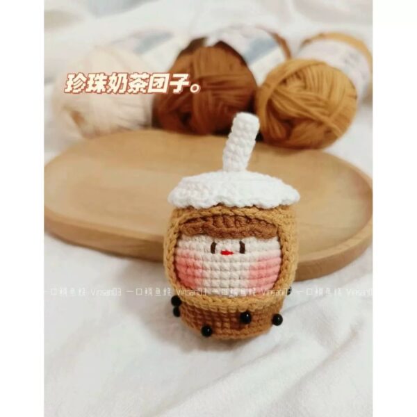 Adorable Handmade Crochet Dumpling Keychains – Perfect DIY Gift for Birthdays, Valentine’s, and Special Occasions - Image 15