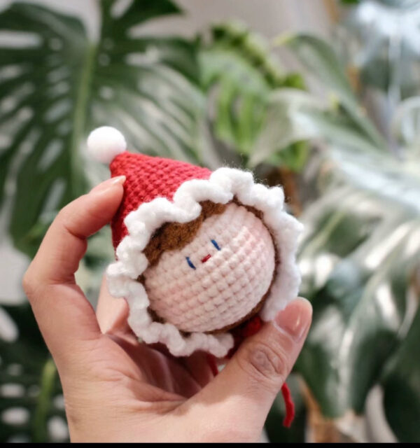 Handmade Crochet Dango Keychain – Adorable New Year Gift for Couples with Unique Designs & Whimsical Charm - Image 6