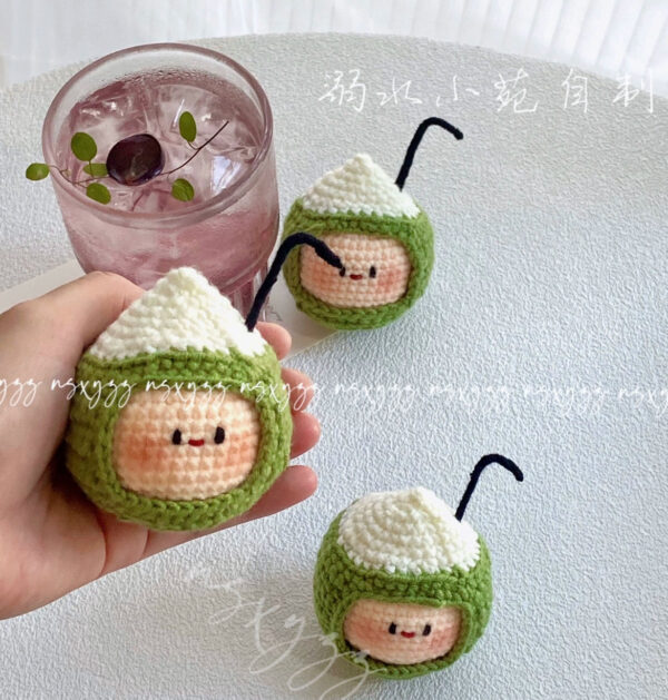 Handmade Crochet Dango Keychain – Adorable New Year Gift for Couples with Unique Designs & Whimsical Charm - Image 26