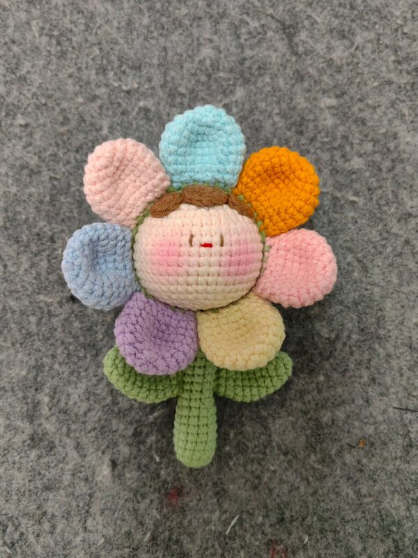 Handmade Crochet Dango Keychain: Cute Knitted Plushie Gift - Image 85
