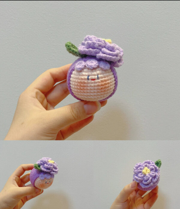 Handmade Crochet Dango Keychain – Adorable New Year Gift for Couples with Unique Designs & Whimsical Charm - Image 22