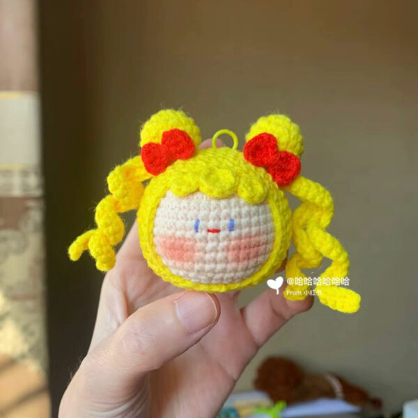 Adorable Handmade Crochet Dumpling Keychains – Perfect DIY Gift for Birthdays, Valentine’s, and Special Occasions - Image 25