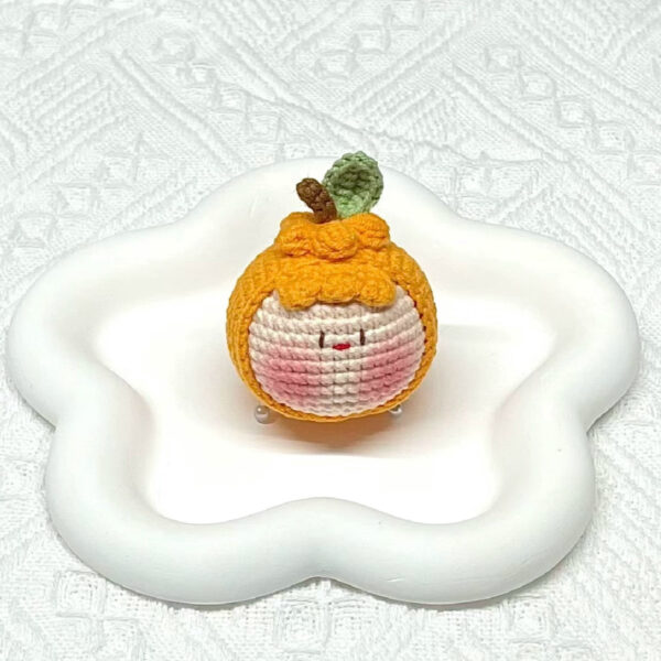 Adorable Handmade Crochet Dumpling Keychains – Perfect DIY Gift for Birthdays, Valentine’s, and Special Occasions - Image 46