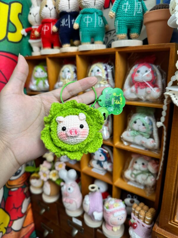 Custom Handmade Yarn Kirby Dumpling Ornaments – Adorable, Personalized Holiday Gifts for Couples & Festive Decor - Image 15