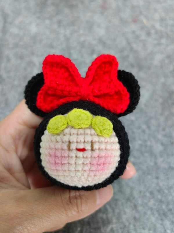 Handmade Crochet Dango Keychain: Cute Knitted Plushie Gift - Image 81