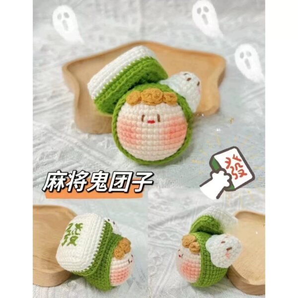 Adorable Handmade Crochet Dumpling Keychains – Perfect DIY Gift for Birthdays, Valentine’s, and Special Occasions - Image 17