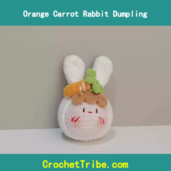 100% Handmade Orange Carrot Rabbit Dumplings – Wholesome, Unique, and Delicious