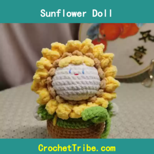 100% Handmade Sunflower Doll: Adorable & Unique Crafted Treasure 100% Handmade Sunflower Doll: Adorable & Unique Crafted Treasure